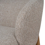 Set of 2 - Elverum Natural Dining Chair - Verona Sand Weave Dining Chair Cino-Core