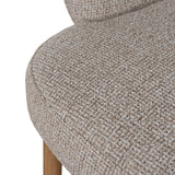 Set of 2 - Elverum Natural Dining Chair - Verona Sand Weave Dining Chair Cino-Core