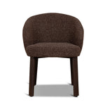 Set of 2 - Elverum Walnut Dining Chair - Verona Cinnamon Weave Dining Chair Cino-Core