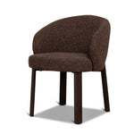 Set of 2 - Elverum Walnut Dining Chair - Verona Cinnamon Weave Dining Chair Cino-Core