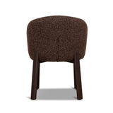 Set of 2 - Elverum Walnut Dining Chair - Verona Cinnamon Weave Dining Chair Cino-Core