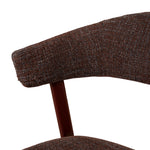 Set of 2 - Jonstel Red Dining Chair - Moss Brown Dining Chair Cino-Core