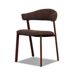 Set of 2 - Jonstel Red Dining Chair - Moss Brown Dining Chair Cino-Core