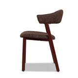 Set of 2 - Jonstel Red Dining Chair - Moss Brown Dining Chair Cino-Core