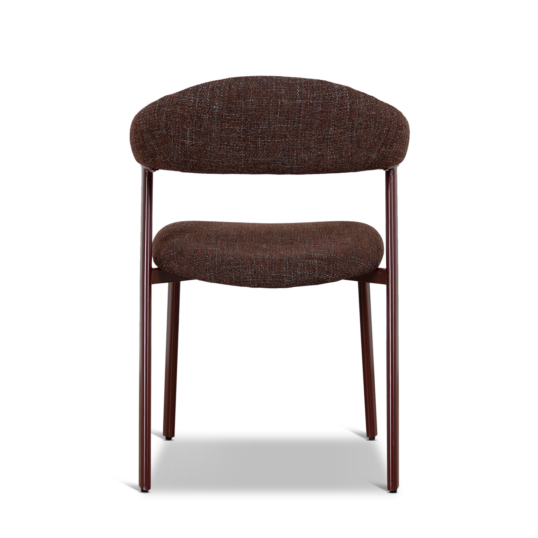 Set of 2 - Jonstel Red Dining Chair - Moss Brown Dining Chair Cino-Core