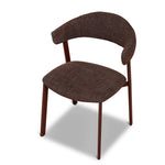 Set of 2 - Jonstel Red Dining Chair - Moss Brown Dining Chair Cino-Core