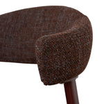 Set of 2 - Jonstel Red Dining Chair - Moss Brown Dining Chair Cino-Core