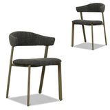 Set of 2 - Jonstel Green Dining Chair - Kaitoke Green Dining Chair Cino-Core