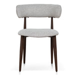 Set of 2 - Dirvyn Walnut Dining Chair - Clay Beige Dining Chair Cino-Core