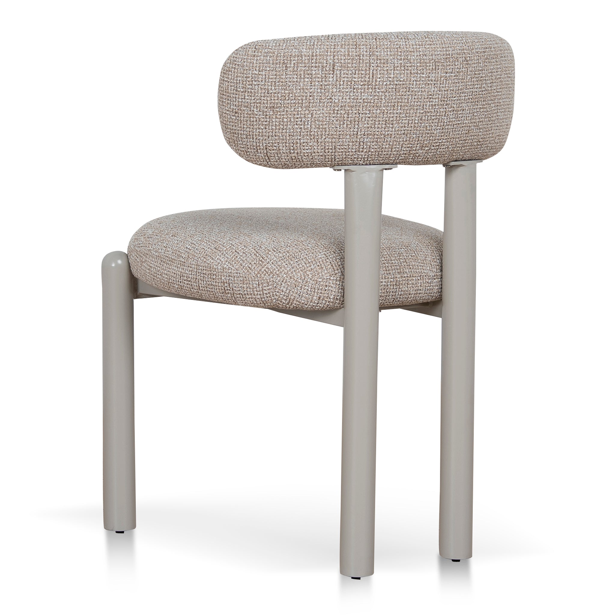 Set of 2 - Thalora Cream Dining Chair - Verona Sand Weave Dining Chair Cino-Core