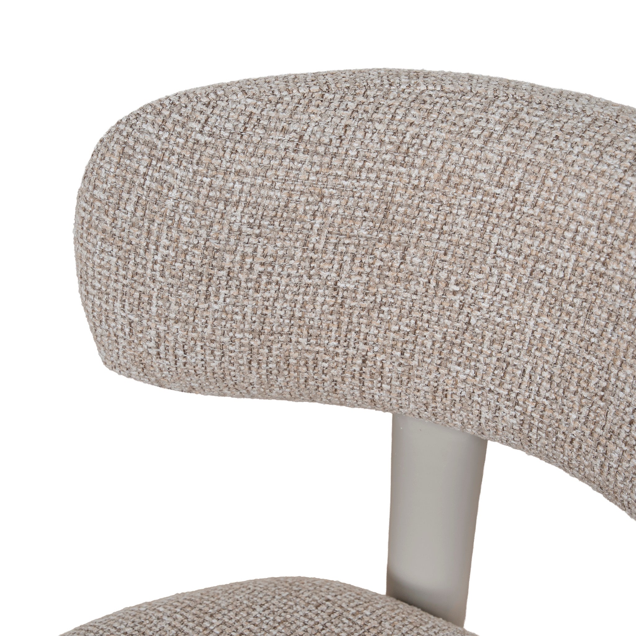 Set of 2 - Thalora Cream Dining Chair - Verona Sand Weave Dining Chair Cino-Core