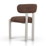 Set of 2 - Thalora Cream Dining Chair - Verona Cinnamon Weave Dining Chair Cino-Core