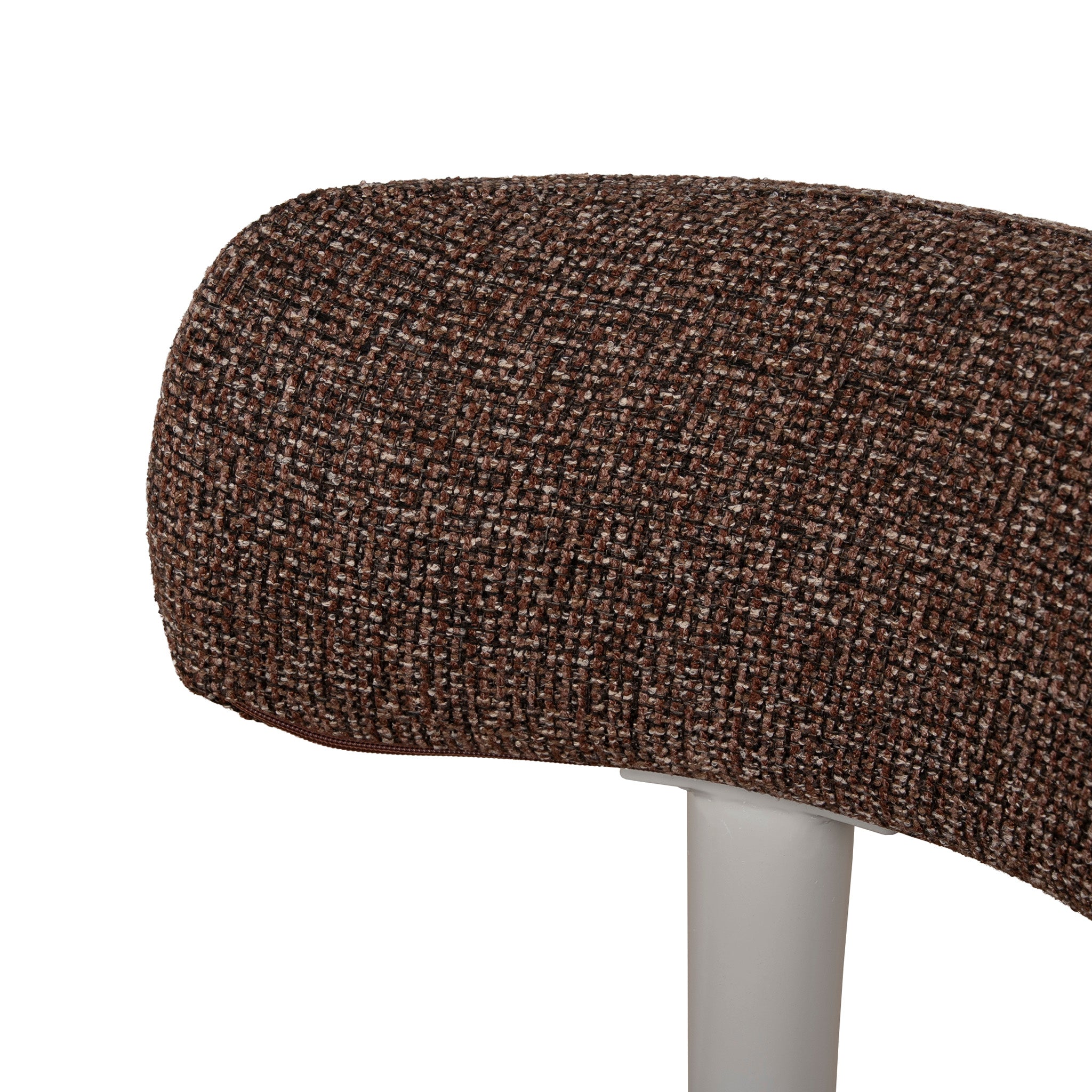 Set of 2 - Thalora Cream Dining Chair - Verona Cinnamon Weave Dining Chair Cino-Core