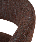 Set of 2 - Calyxo Black Dining Chair - Moss Brown Dining Chair Cino-Core