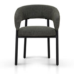 Set of 2 - Calyxo Black Dining Chair - Kaitoke Green Dining Chair Cino-Core