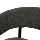 Set of 2 - Calyxo Black Dining Chair - Kaitoke Green Dining Chair Cino-Core