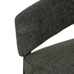 Set of 2 - Calyxo Black Dining Chair - Kaitoke Green Dining Chair Cino-Core