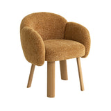 Lorca Natural Dining Chair - Honeycomb Ochre Dining Chair Iggy-Core