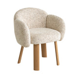 Lorca Natural Dining Chair - Honeycomb White Dining Chair Iggy-Core