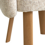 Lorca Natural Dining Chair - Honeycomb White Dining Chair Iggy-Core