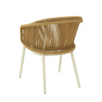 Veloria Rattan Outdoor Dining Chair - Beige Cushion Outdoor Chair Kito-Core