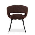 Set of 2 - Dalca Black Dining Chair - Moss Brown Dining Chair Freehold-Core