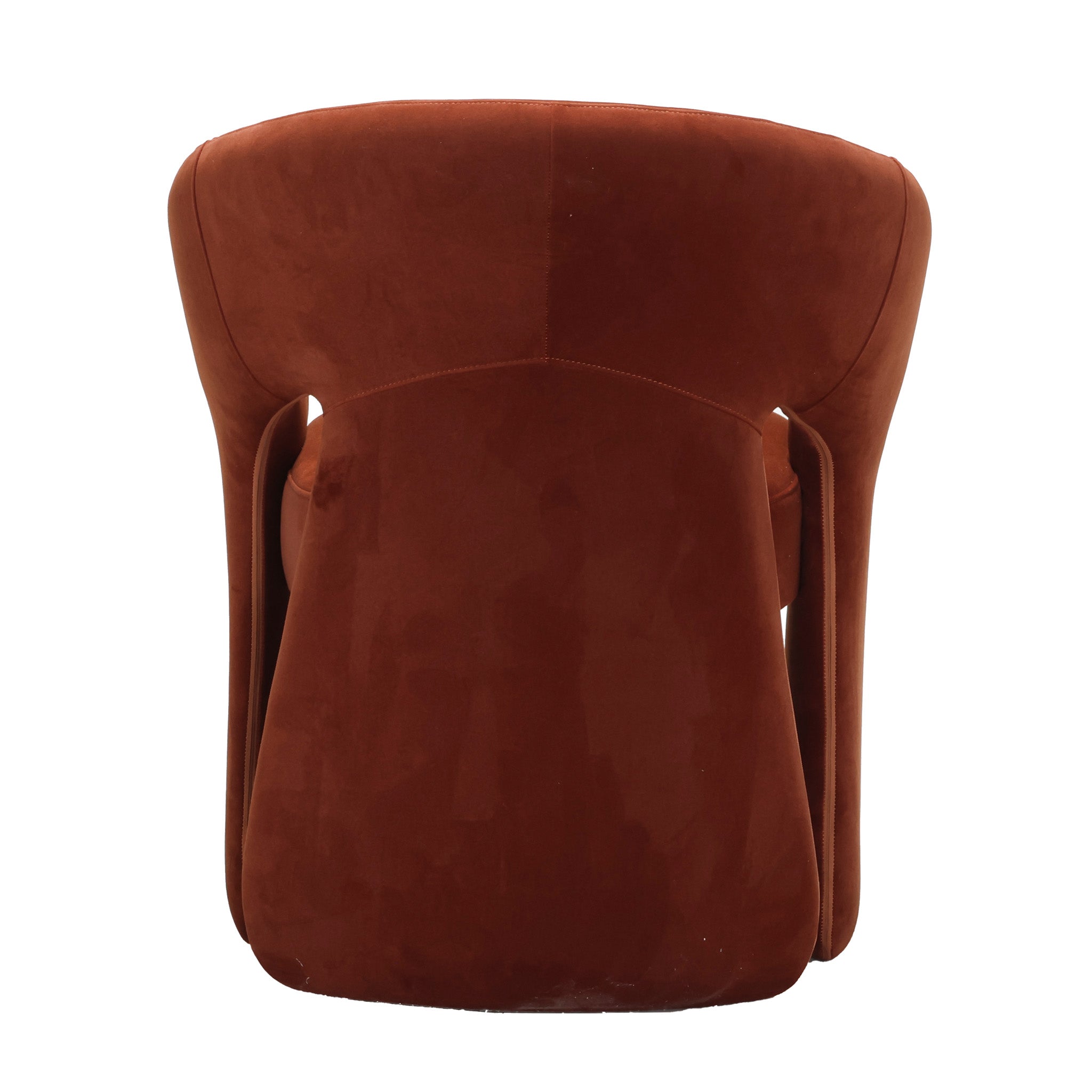 Undine Fabric Dining Chair - Burnt Brown Dining Chair Freehold-Core