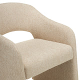 Set of 2 - Valtero Fabric Dining Chair - Cobble Beige Dining Chairs Mars-Core