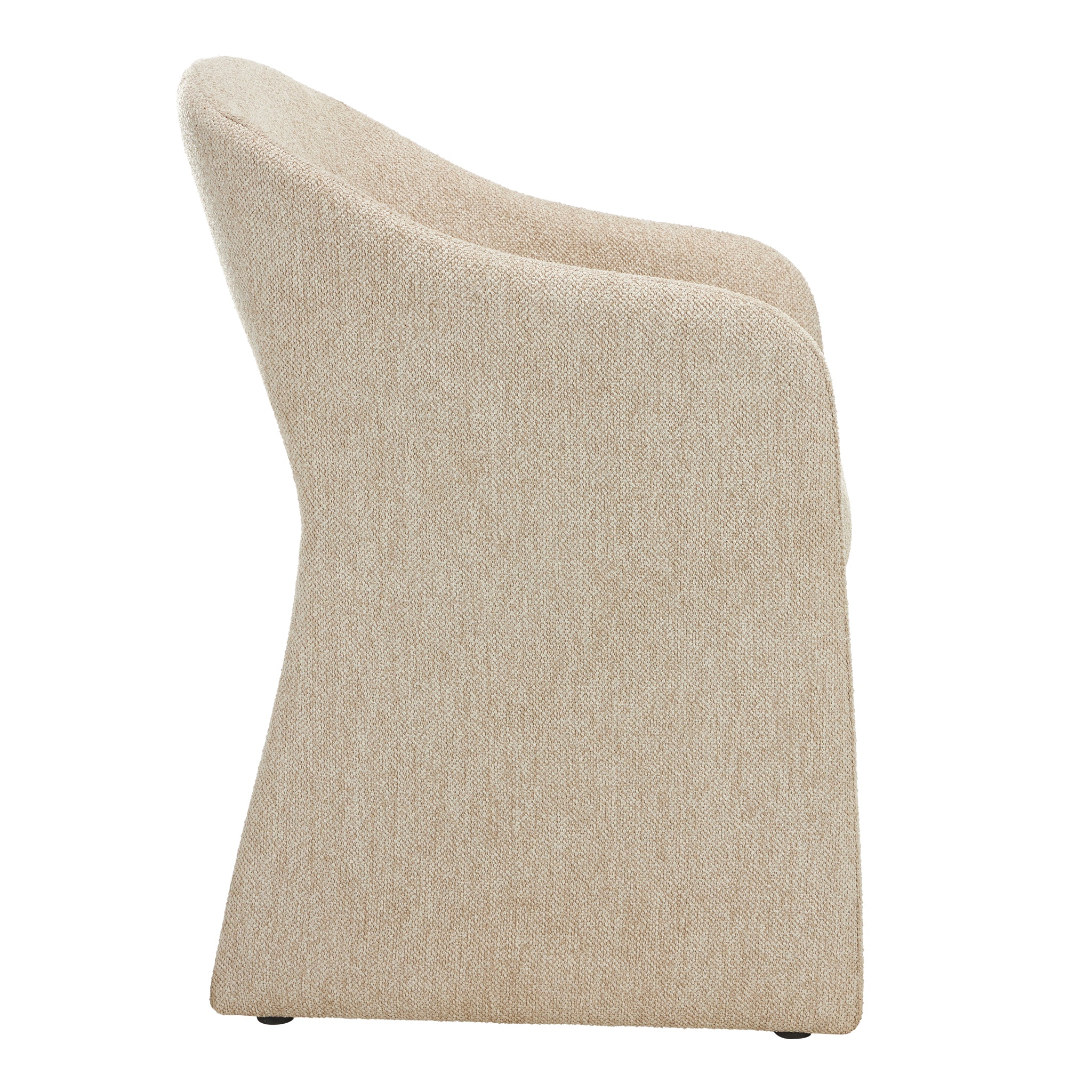 Set of 2 - Valtero Fabric Dining Chair - Cobble Beige Dining Chairs Mars-Core