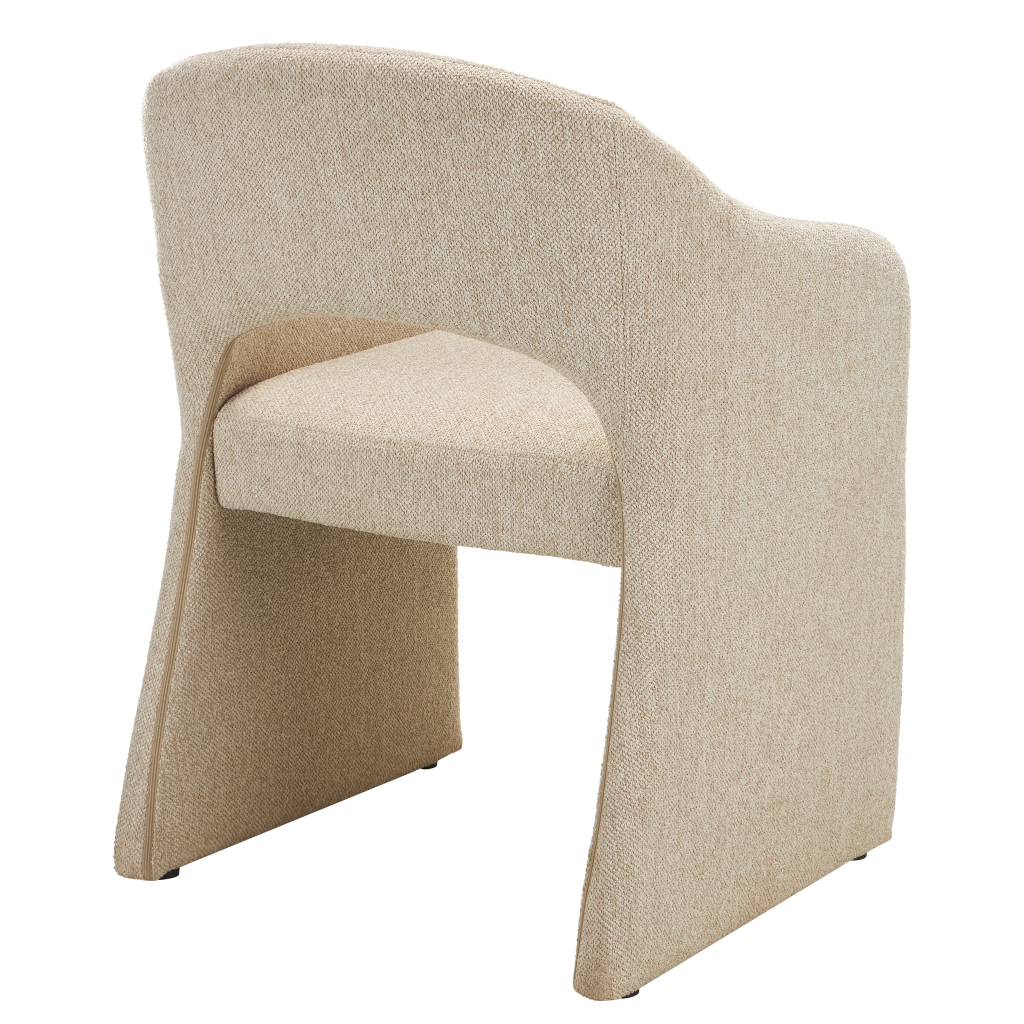 Set of 2 - Valtero Fabric Dining Chair - Cobble Beige Dining Chairs Mars-Core