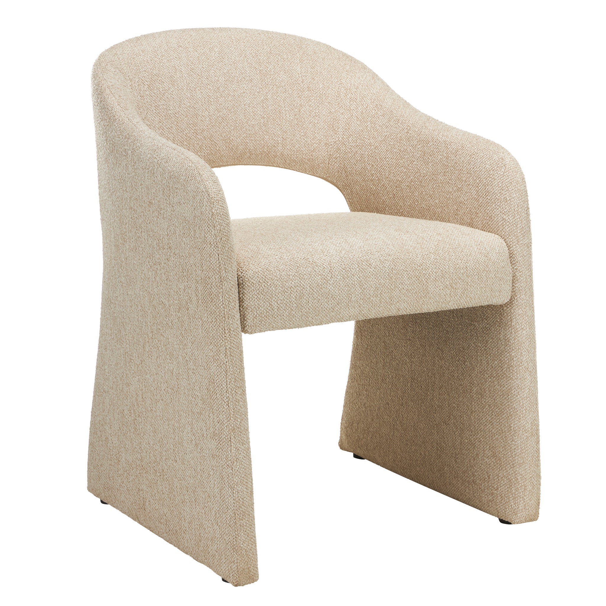 Set of 2 - Valtero Fabric Dining Chair - Cobble Beige Dining Chairs Mars-Core
