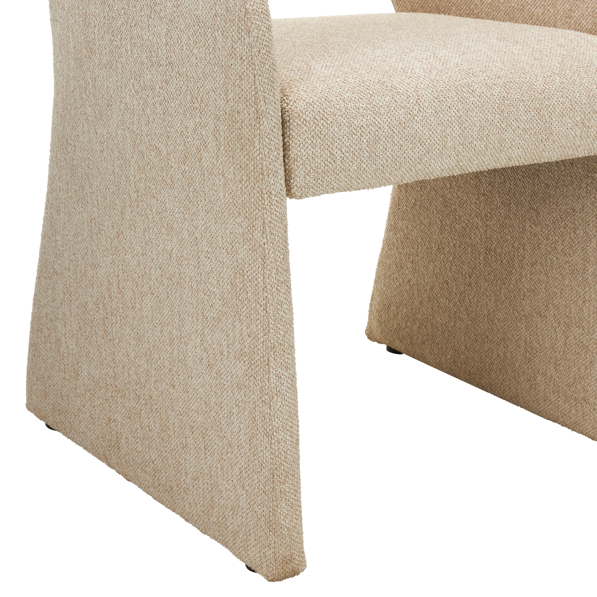 Set of 2 - Valtero Fabric Dining Chair - Cobble Beige Dining Chairs Mars-Core