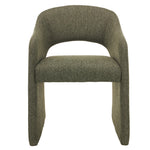 Set of 2 - Valtero Fabric Dining Chair - Twill Green Dining Chairs Mars-Core
