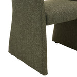 Set of 2 - Valtero Fabric Dining Chair - Twill Green Dining Chairs Mars-Core