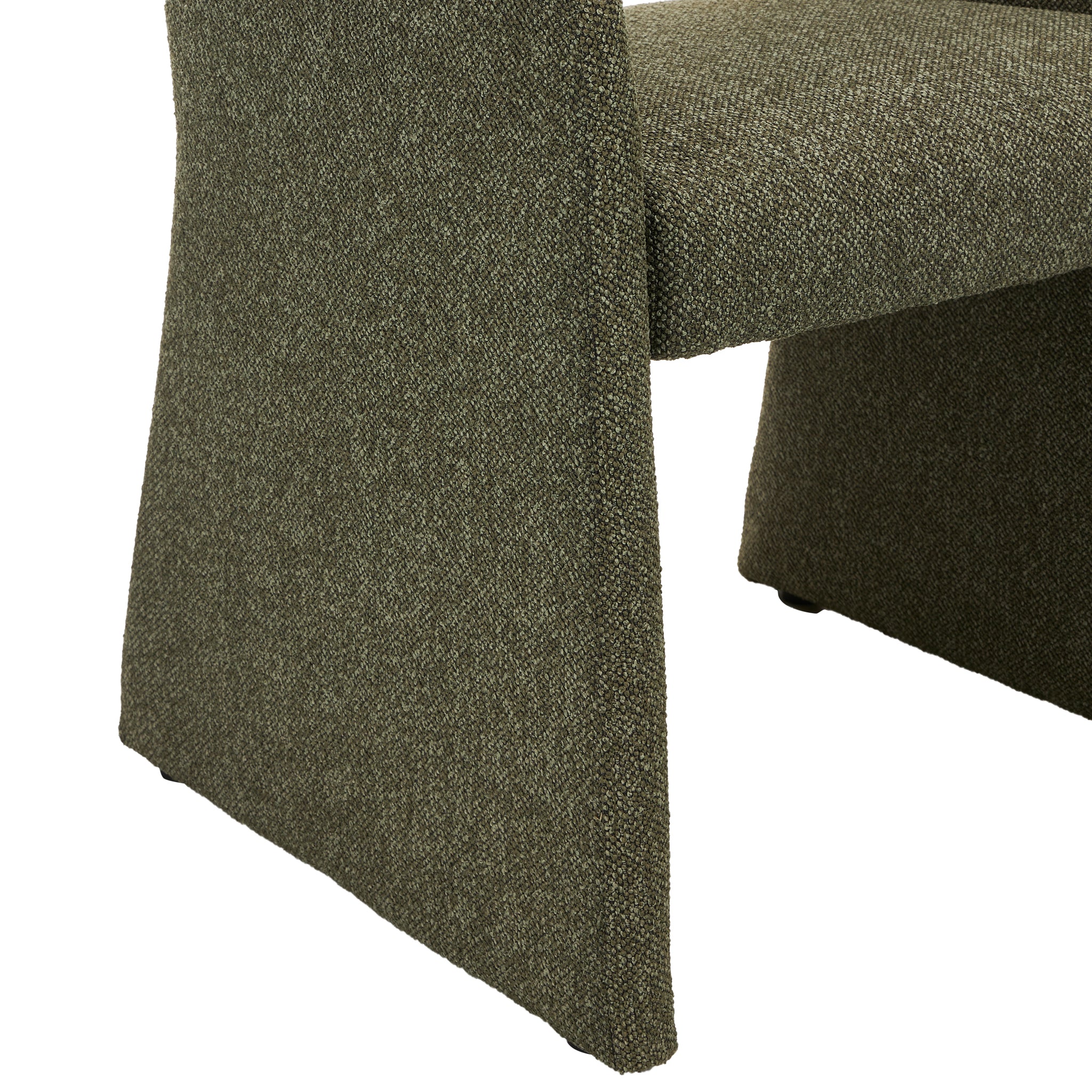 Set of 2 - Valtero Fabric Dining Chair - Twill Green Dining Chairs Mars-Core