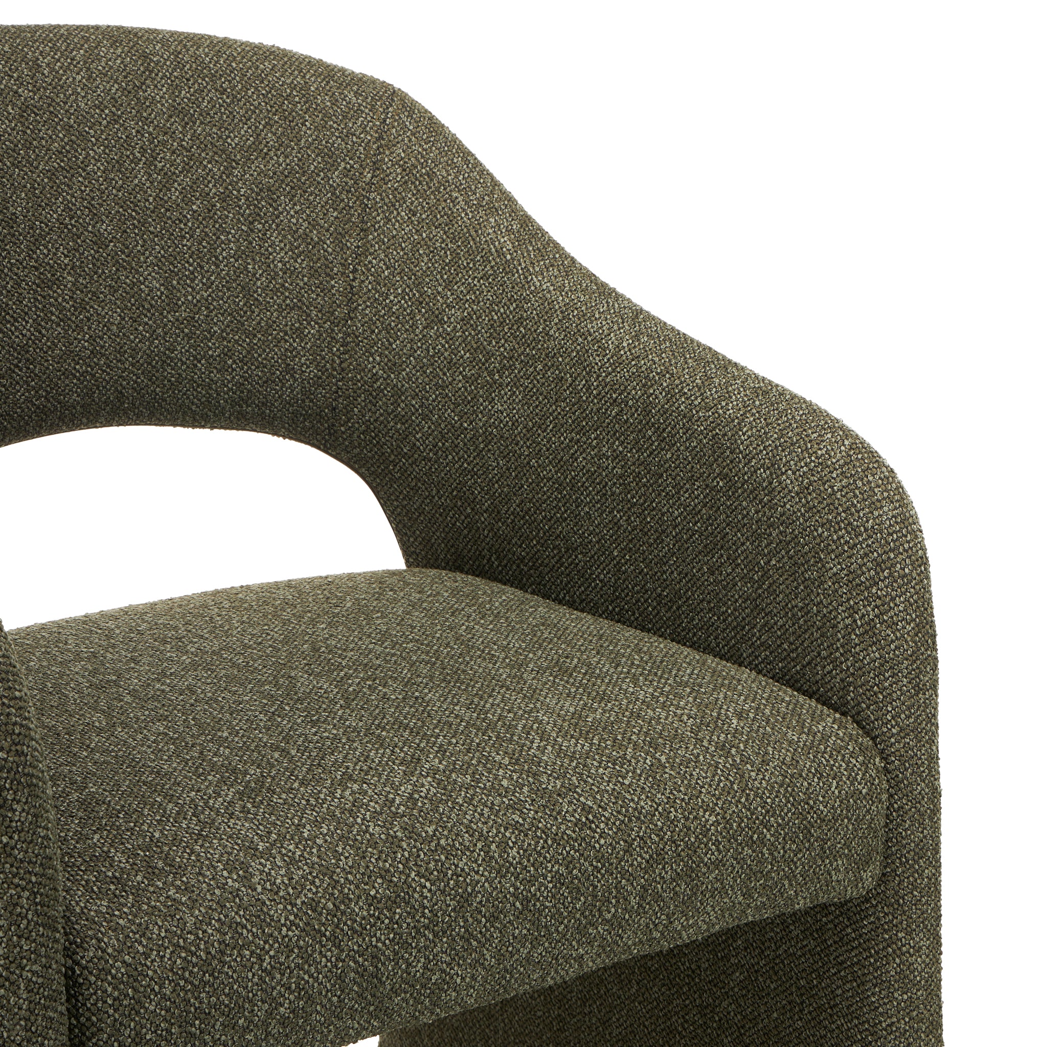 Set of 2 - Valtero Fabric Dining Chair - Twill Green Dining Chairs Mars-Core