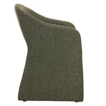 Set of 2 - Valtero Fabric Dining Chair - Twill Green Dining Chairs Mars-Core