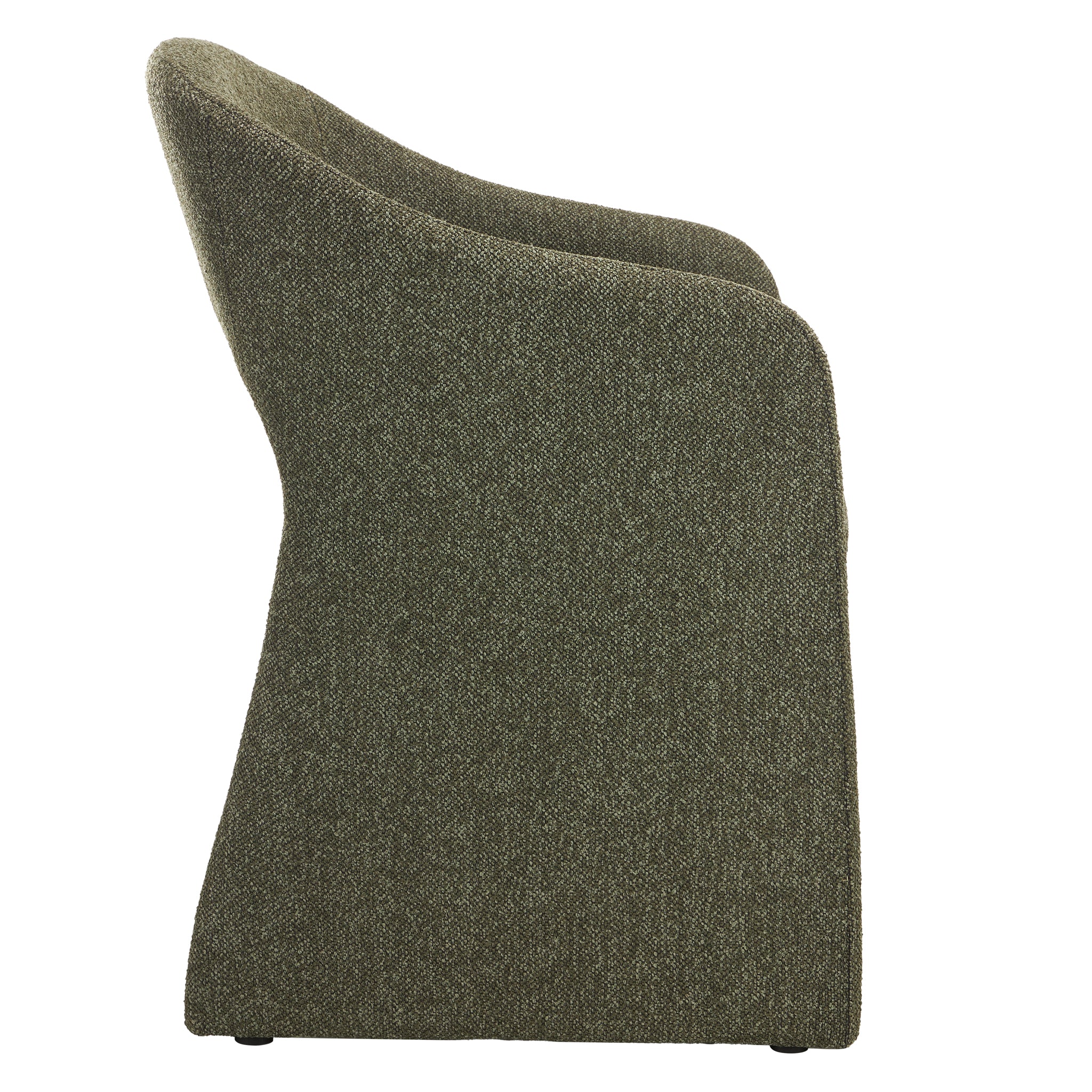 Set of 2 - Valtero Fabric Dining Chair - Twill Green Dining Chairs Mars-Core