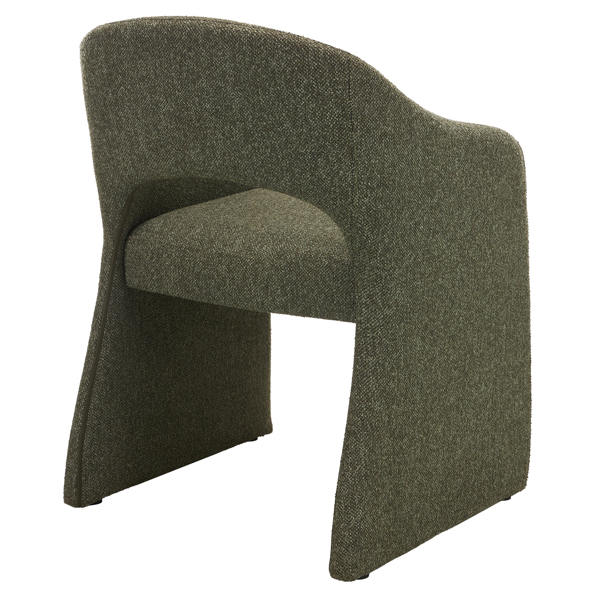 Set of 2 - Valtero Fabric Dining Chair - Twill Green Dining Chairs Mars-Core