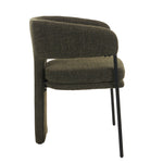 Set of 2 - Lorvain Fabric Dining Chair - Kaitoke Green Dining Chairs Mars-Core