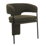 Set of 2 - Lorvain Fabric Dining Chair - Kaitoke Green Dining Chairs Mars-Core
