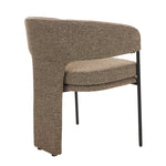 Set of 2 - Lorvain Fabric Dining Chair - Cobble Chocolate Dining Chairs Mars-Core