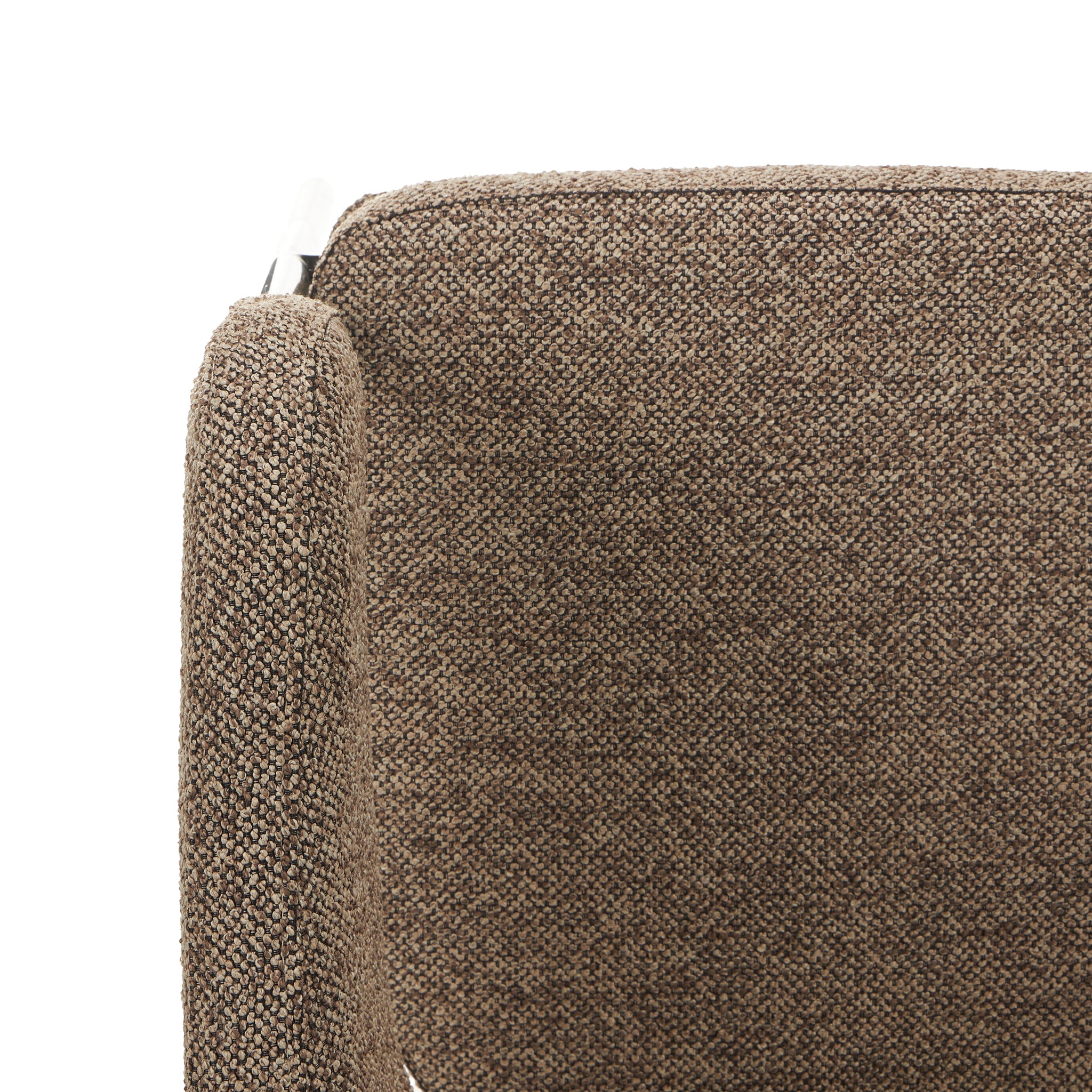 Set of 2 - Lorvain Fabric Dining Chair - Cobble Chocolate Dining Chairs Mars-Core