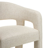 Set of 2 - Lunet Fabric Dining Chair - Verona Ivory Dining Chairs Mars-Core