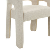 Set of 2 - Lunet Fabric Dining Chair - Verona Ivory Dining Chairs Mars-Core