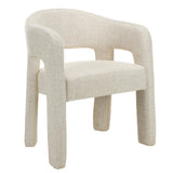 Set of 2 - Lunet Fabric Dining Chair - Verona Ivory Dining Chairs Mars-Core