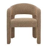 Set of 2 - Lunet Fabric Dining Chair - Verona Light Tan Dining Chairs Mars-Core