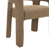 Set of 2 - Lunet Fabric Dining Chair - Verona Light Tan Dining Chairs Mars-Core