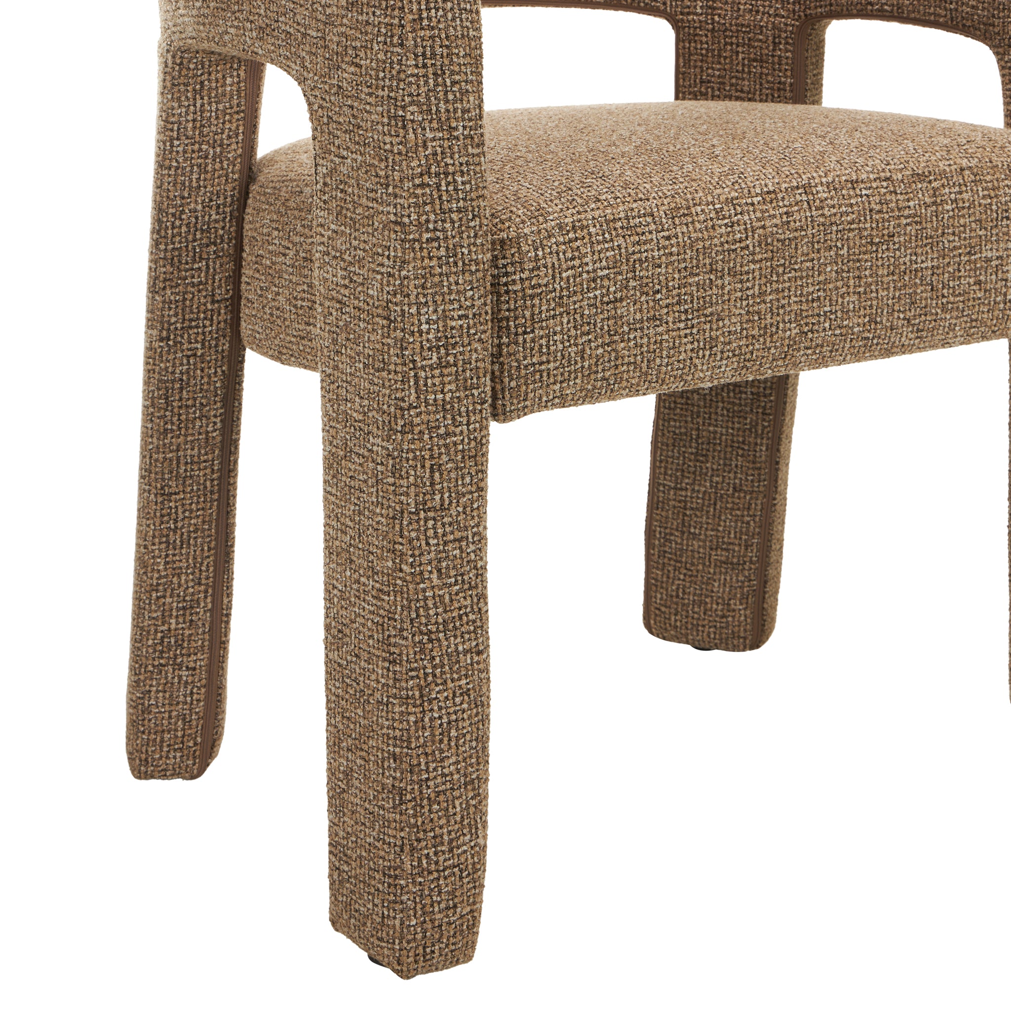 Set of 2 - Lunet Fabric Dining Chair - Verona Light Tan Dining Chairs Mars-Core