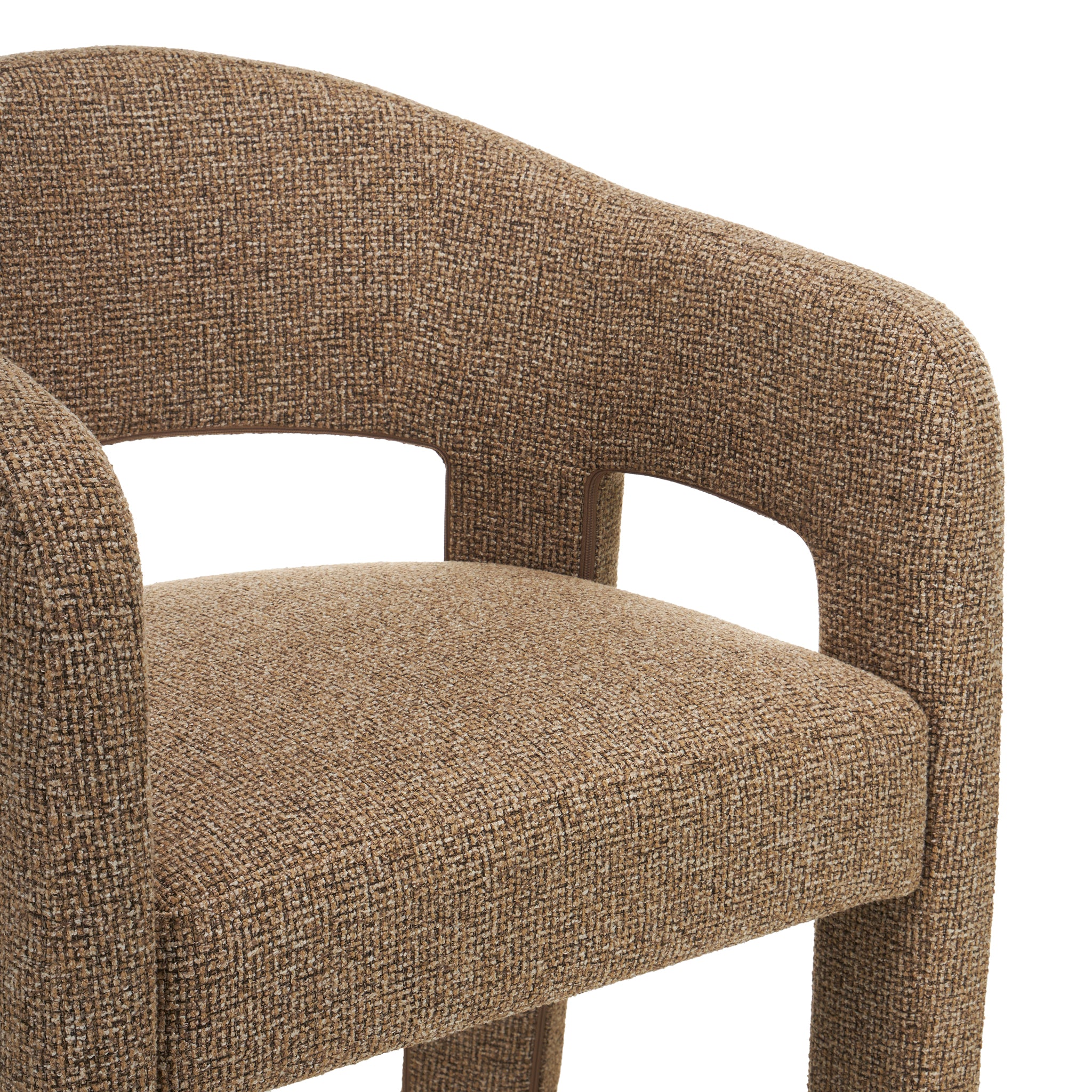 Set of 2 - Lunet Fabric Dining Chair - Verona Light Tan Dining Chairs Mars-Core